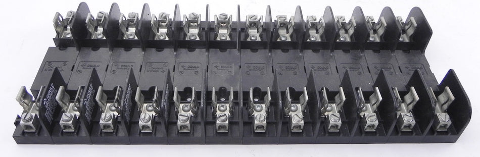 Gould Shawmut 12 Slot Fuse Holder 60305 (Lot of 4) - Advance Operations