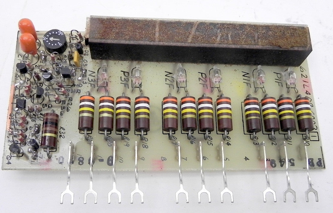GE Circuit Card 621L4D9 G001 - Advance Operations