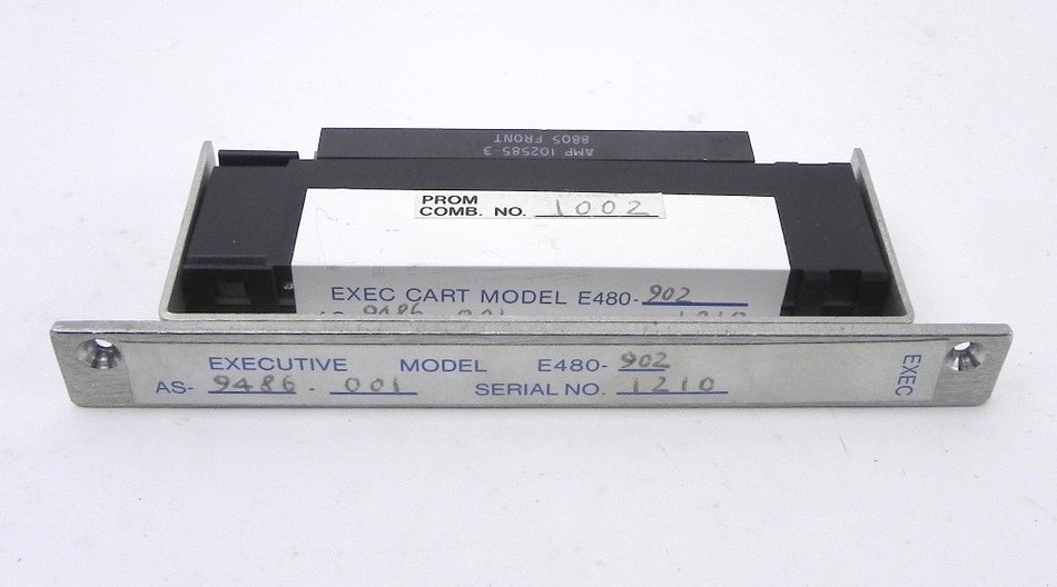 Modicon Executive Cartridge E480-902 - Advance Operations