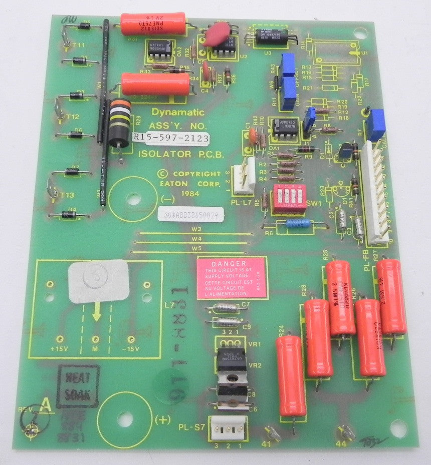 Dynamatic Isolator PCB Board  R15-597-2123 - Advance Operations