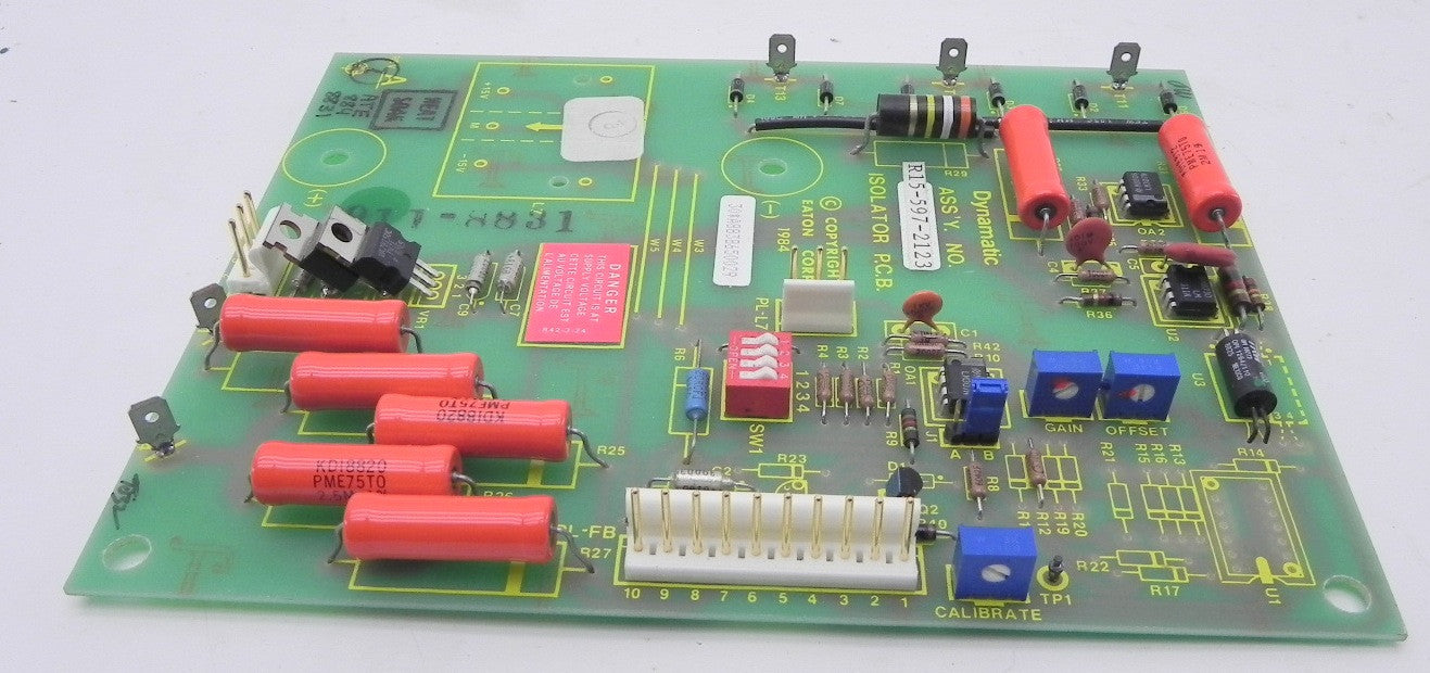 Dynamatic Isolator PCB Board  R15-597-2123 - Advance Operations