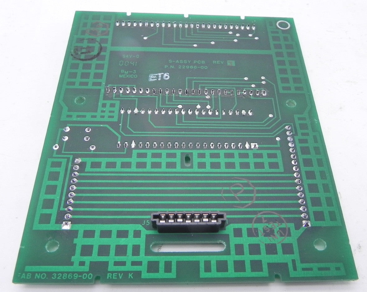 Rosemount Analytical PCB Display 22966-00 Rev J - Advance Operations