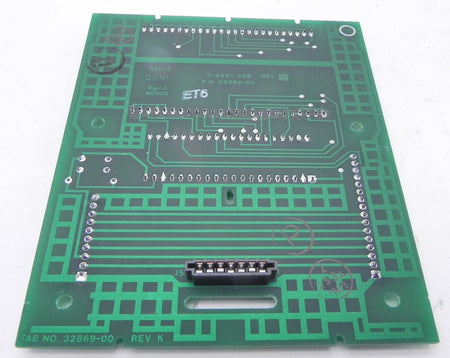 Rosemount Analytical PCB Display 22966-00 Rev J - Advance Operations