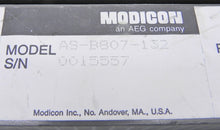 Load image into Gallery viewer, Modicon Input Module AS-B807-132 - Advance Operations
