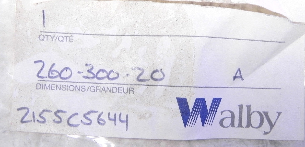 Walby Hydraulic Oil Seal  260-300-20 - Advance Operations