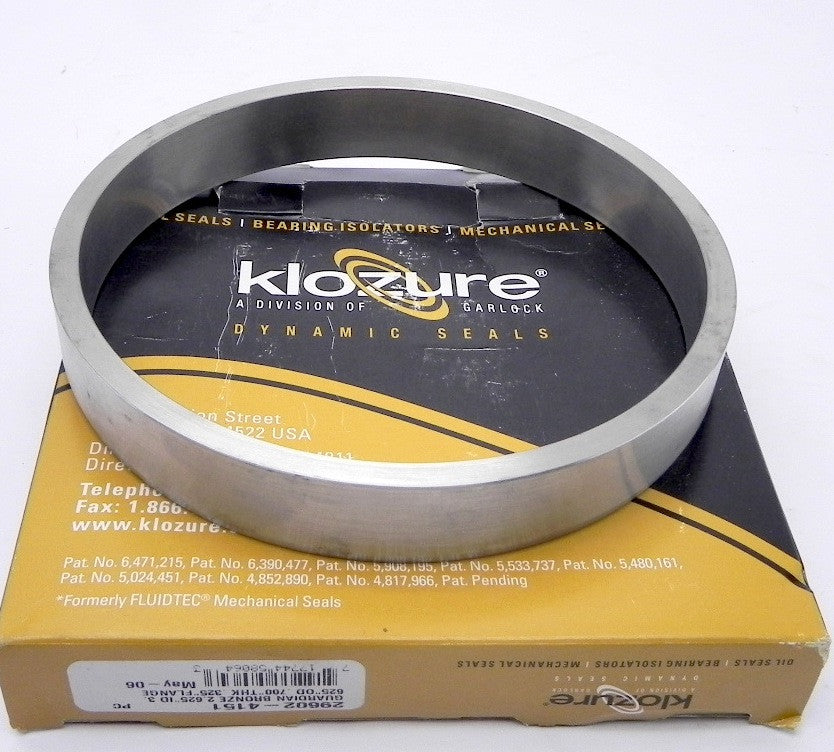 Klozure Garlock Guardian Bearing Isolator 29602-4151 - Advance Operations