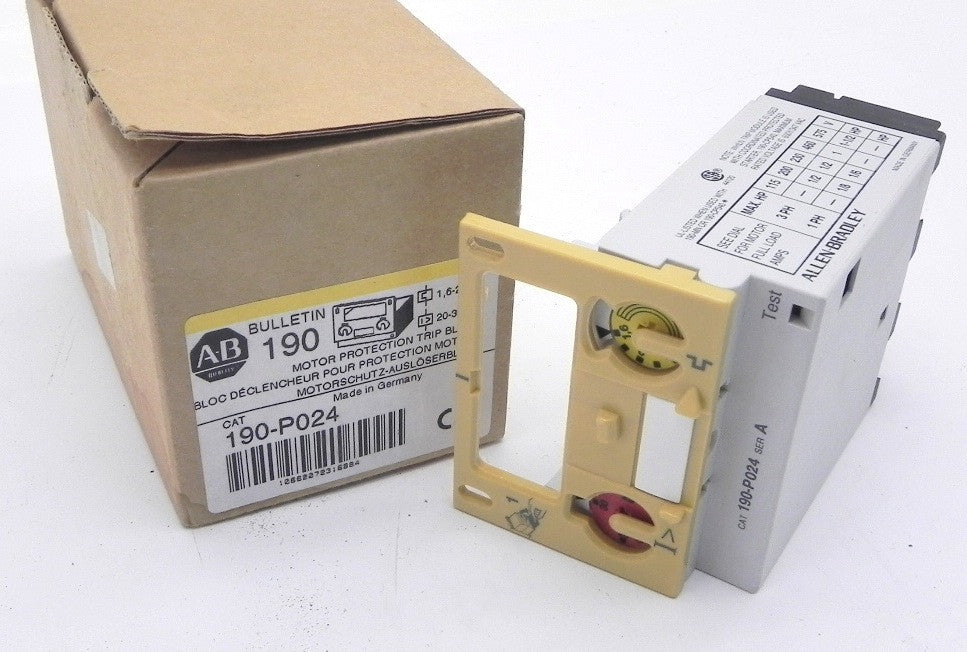 Allen-Bradley Motor Protection Trip Block  190-P024 - Advance Operations
