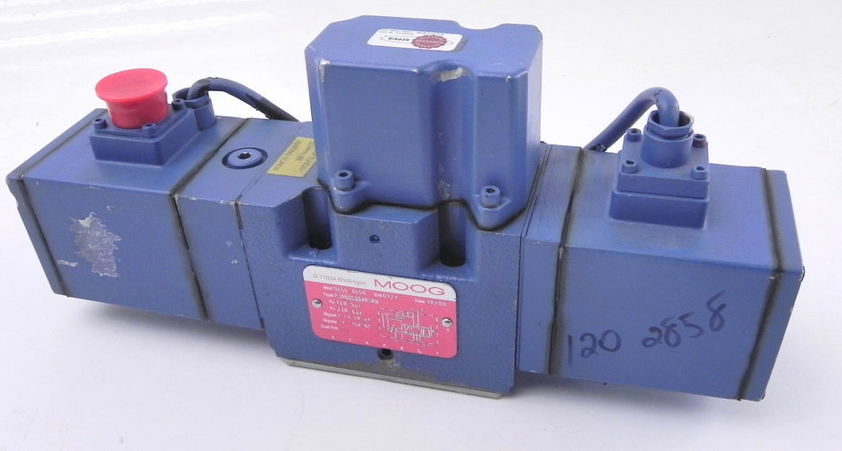 Moog Proportional Valve D656-065D  P30DBEBBV0S0N - Advance Operations