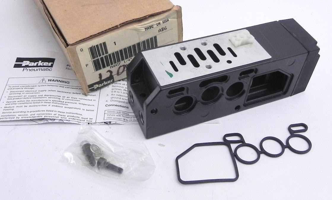 Parker Valve Manifold PS351163CP F5 Series - Advance Operations
