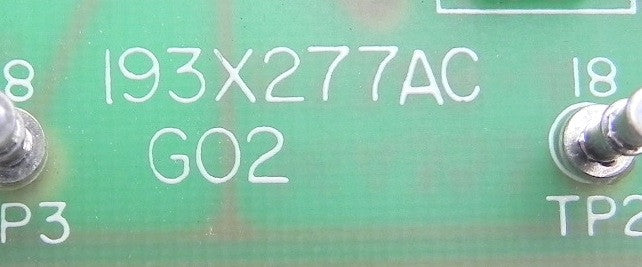 GE Signal Level Detector Board  193X277AC G02 - Advance Operations