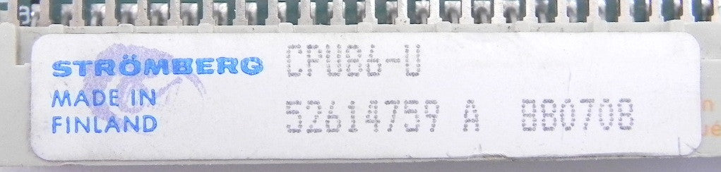 ABB Stromberg Central Unit  CPU86-NDP  52614759 - Advance Operations