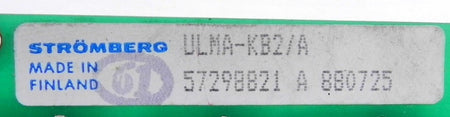 ABB Stromberg Keyboard ULMA-KB2/A  57298821 - Advance Operations