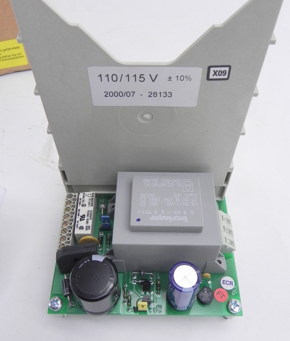 Bucher Hydraulics Beringer Power Supply NTA-1 - Advance Operations