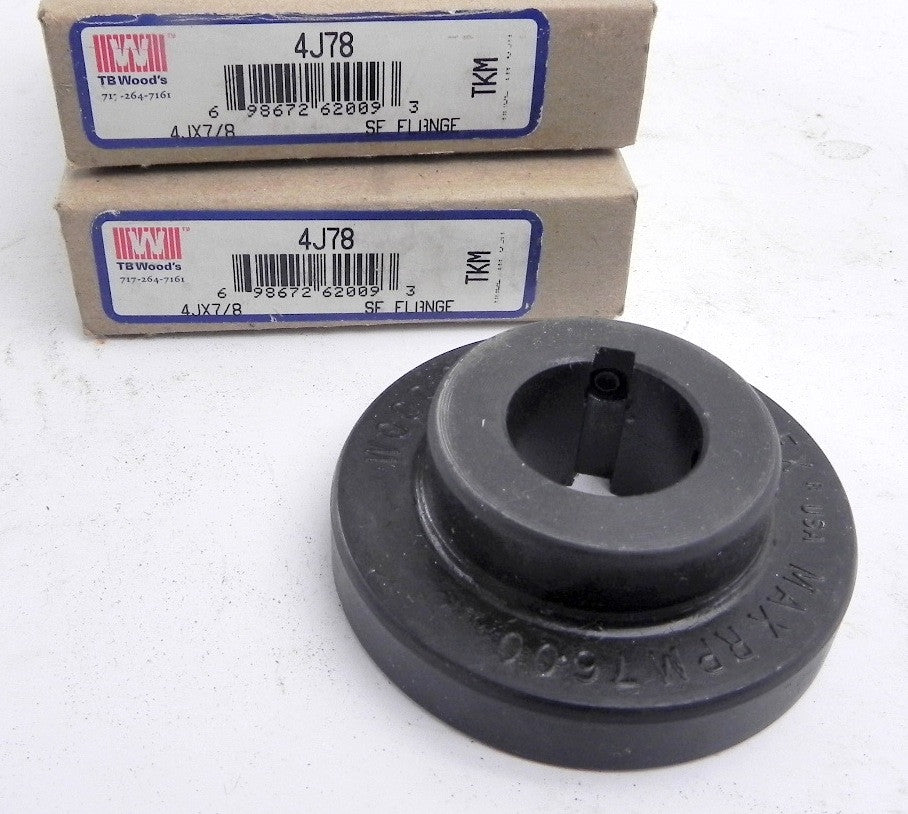 TB Wood's SF Flange 4J78  7/8" Bore (Lot of 2) - Advance Operations