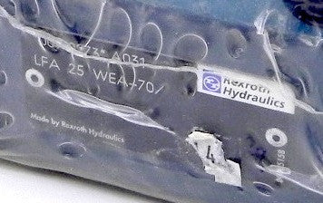 Rexroth Cartridge Valve LFA WEA-70 - Advance Operations