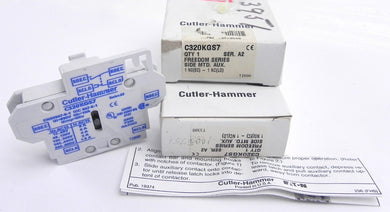 Cutler-Hammer Auxiliary Contact C320 KGS7 (Lot of 2) - Advance Operations