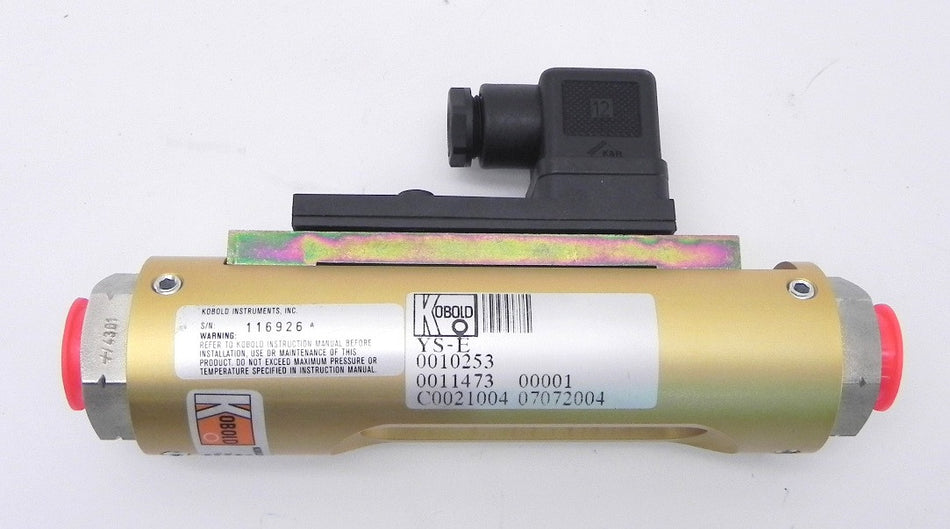 Kobold Float Flowmeter Switch SV-6207 - Advance Operations