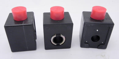 Asco Red Hat Solenoid Valve Coil 123664-001 (Lot of 3) - Advance Operations