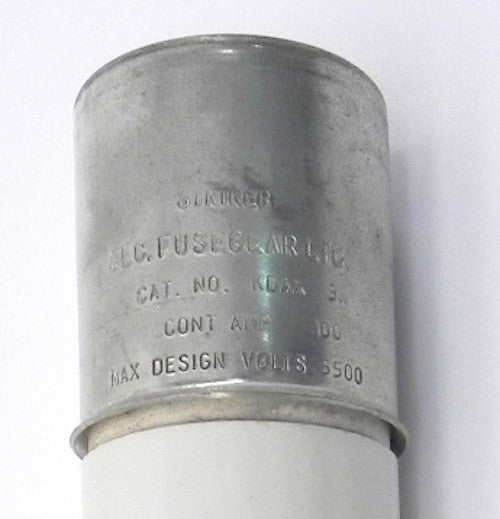 Gec Alsthom  Current Limiting H.R.C. Fuse  KDAX 3R - Advance Operations