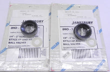 Load image into Gallery viewer, Jamesbury Ball Valve Seal Kit IMO-7  RKH6GT (Lot of 2) - Advance Operations
