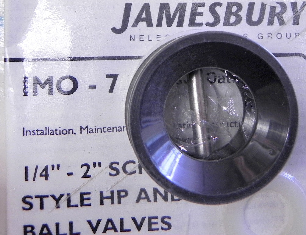 Jamesbury Ball Valve Seal Kit IMO-7  RKH6GT (Lot of 2) - Advance Operations