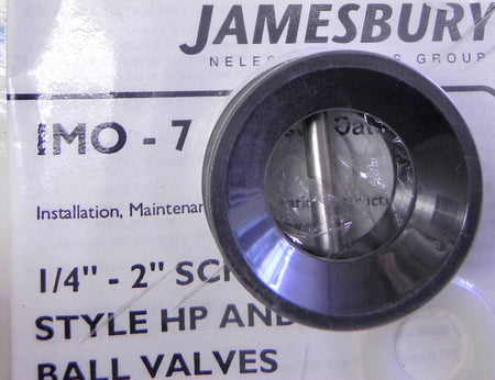 Jamesbury Ball Valve Seal Kit IMO-7  RKH6GT (Lot of 2) - Advance Operations