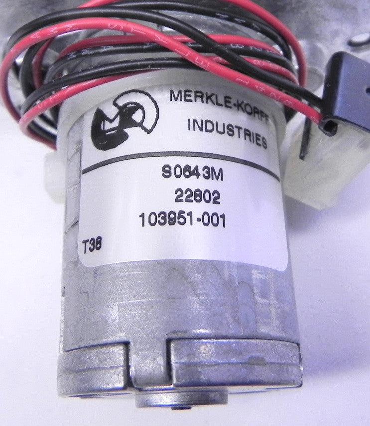 Merkle-Korff Ribbon Drive Gear Motor 103951-001 - Advance Operations