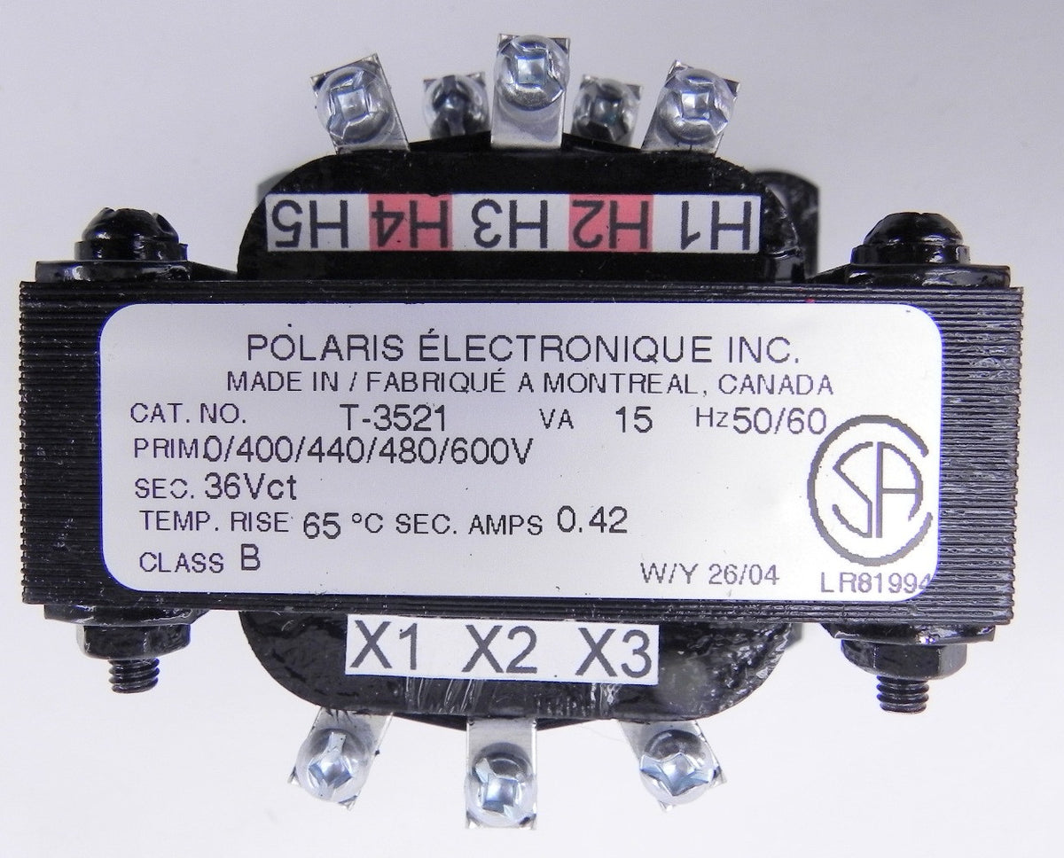 Polaris Electronique Transformer T-3521 - Advance Operations