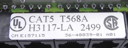 Allen Bradley Patch Panel H3117-LA  2499 - Advance Operations
