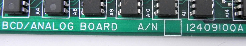 Toledo BCD / Analog Board 12409100A - Advance Operations