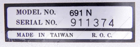 Omega Ph Transmitter PHTX-91 Model 691N - Advance Operations