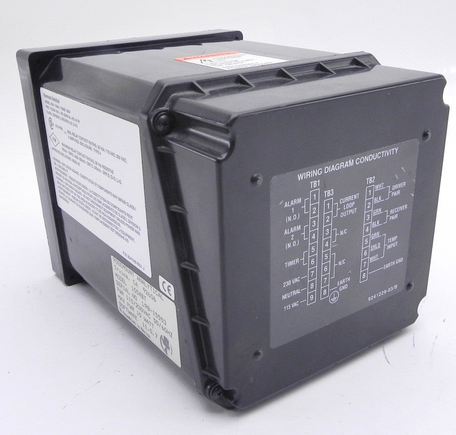 Rosemount Conductivity Microprocessor Analyzer 1054BT - Advance Operations