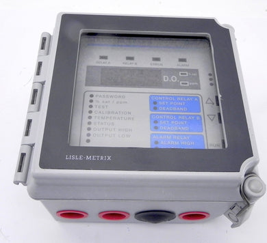 Lisle-Metrix pH/ORP Microprocessor Analyzer 2200D Model D-1-1-A. Range: 0-19.99 ppm. - Advance Operations