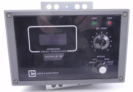 Leeds & Northrup Specific Conductance Micromhos 7076-1-120-201-000 - Advance Operations