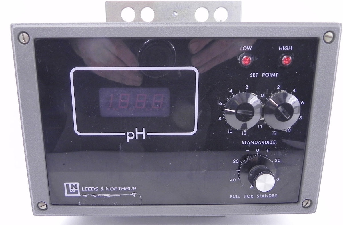 Leeds & Northrup pH Scanner 7076-3 - Advance Operations