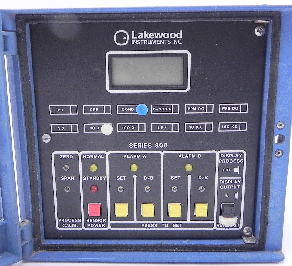 Lakewood Process Control 843W/700132 Series 800 - Advance Operations