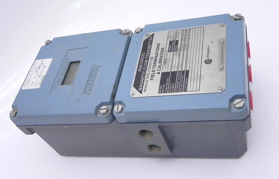 Foxboro Magnetic Flow Transmitter  8000 PA13-G - Advance Operations