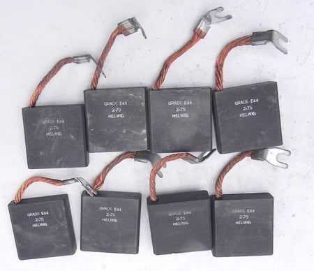 Helwing Motor Brush 2-75 Grade E44 (Lot of 8) - Advance Operations