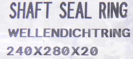 ATS Rotary Shaft Seal L2M-3015 240mm x 280mm x 20mm - Advance Operations