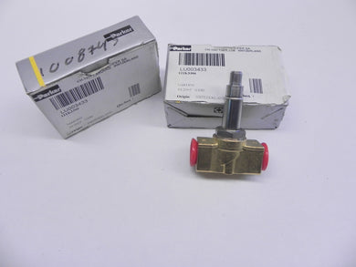 Parker Valve W/Out Solenoid 121K3306 (Lot of 2) - Advance Operations