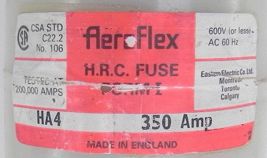 Aeroflex HRC Fuse HA4 350 Form 1 - Advance Operations