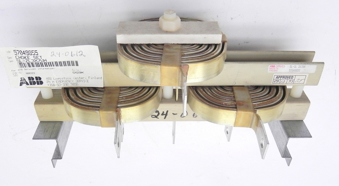 ABB Choke Set SL-ZL 3X7UH  57049855 - Advance Operations