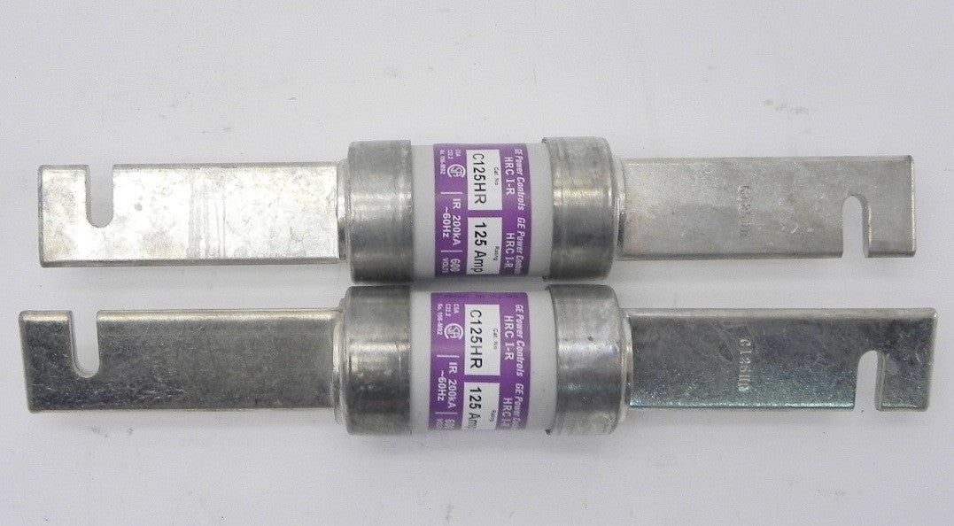 GE Power  Fuse HRC I-R C125HR 125A (2) - Advance Operations