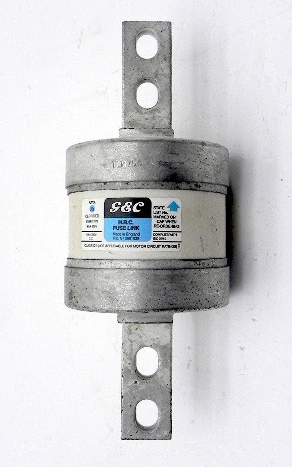 GEC H.R.C. Fuse Link TLM 750 - Advance Operations
