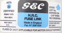 Load image into Gallery viewer, GEC H.R.C. Fuse Link TLM 750 - Advance Operations
