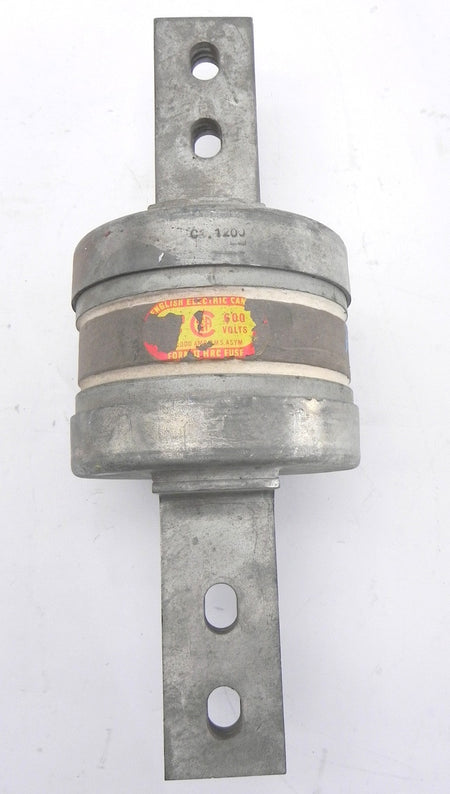 English Electric  Form II HRC Fuse  CX 1200 600 VAC - Advance Operations