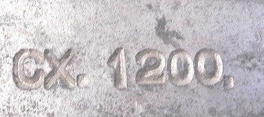 English Electric  Form II HRC Fuse  CX 1200 600 VAC - Advance Operations