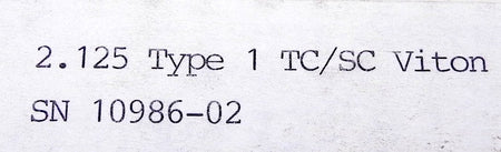 Mechanical Seal Type 1 TC/SC Viton 2.125" - Advance Operations