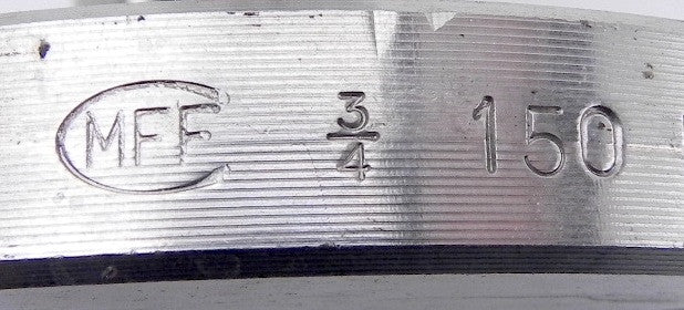 MFF SS Braided Tubing Assy  3/4" x 12" - Advance Operations