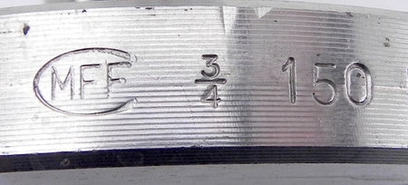 MFF SS Braided Tubing Assy  3/4" x 12" - Advance Operations